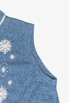 Snowflakes Vintage Ugly Christmas Sweater (2000s)