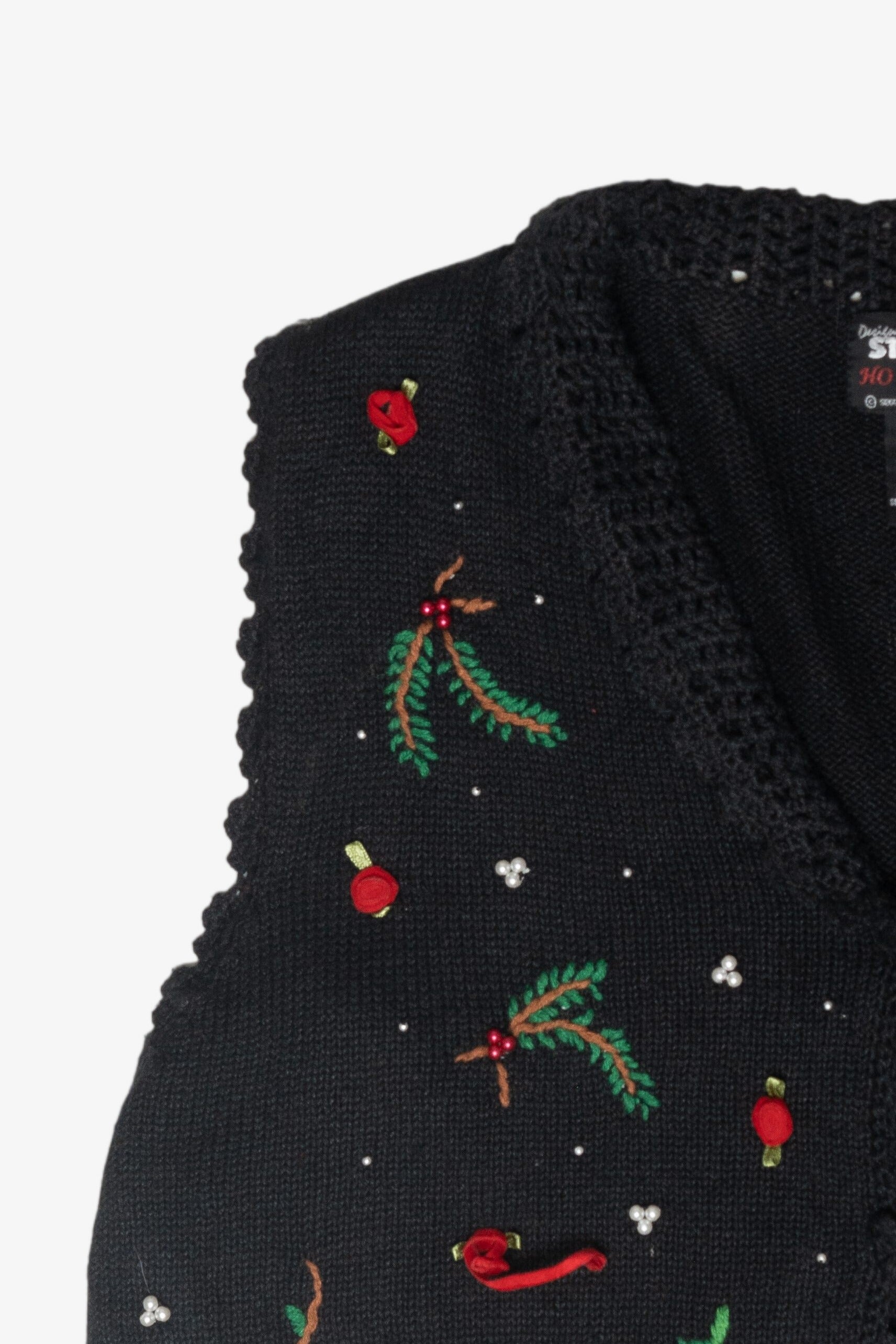 Holly Vintage Ugly Christmas Vest (2000s)