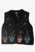 Holly Vintage Ugly Christmas Vest (2000s)