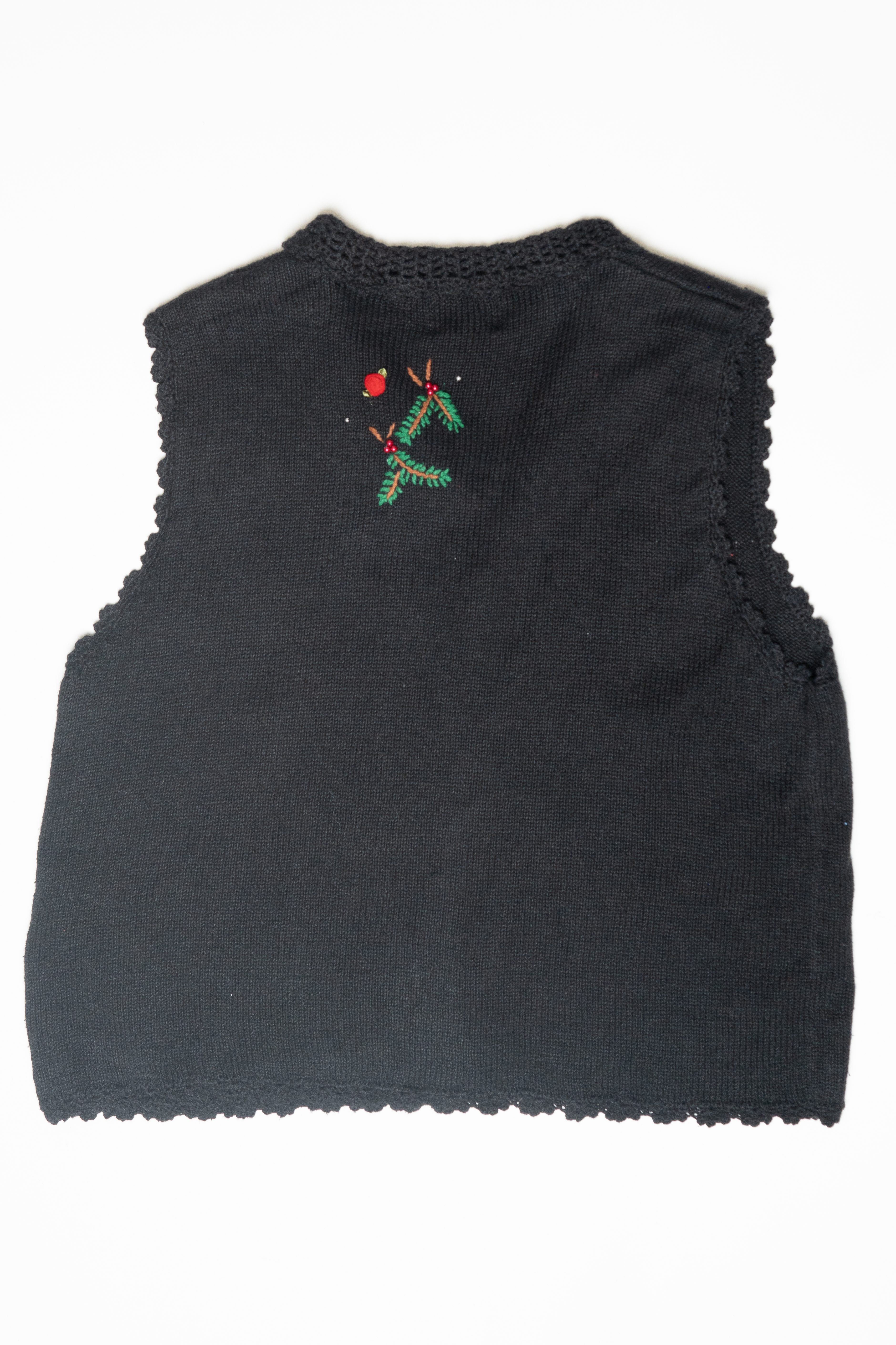 Holly Vintage Ugly Christmas Vest (2000s)