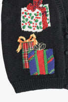 Vintage Presents Ugly Christmas Sweater Vest (1980s)