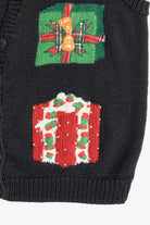 Vintage Presents Ugly Christmas Sweater Vest (1980s)