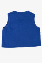 Vintage Blue Westbound Nativity Scene Ugly Christmas Vest (2000s)