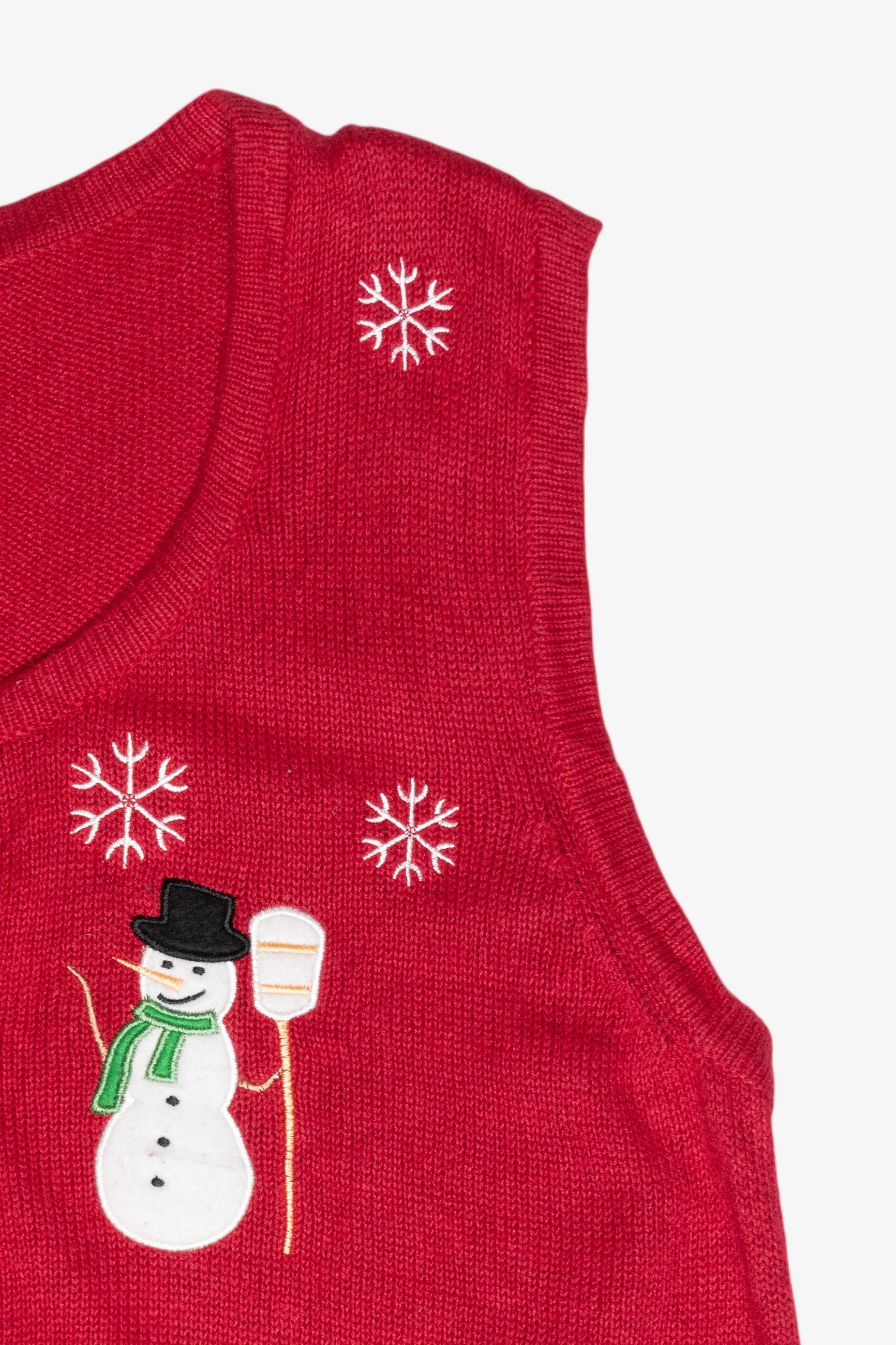 Snowmen Ugly Vintage Christmas Vest (1990s)
