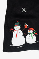 Snowmen Family and Cardinals Vintage Ugly Christmas Vest (2000s)