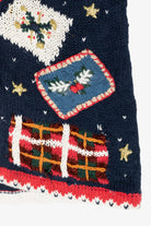 Hand Knit Vintage Ugly Christmas Vest (1990s)