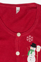 Snowmen Ugly Vintage Christmas Vest (1990s)