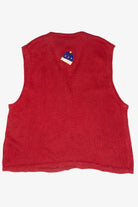 Snowmen Hats Vintage Ugly Christmas Vest (1990s)