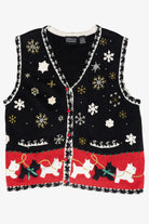 Scotties Vintage Ugly Christmas Vest (2000s)