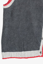 Vintage Ice Skating & Skiing Ugly Christmas Sweater Vest (2000s)