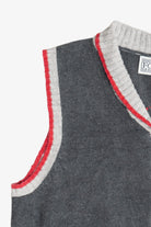 Vintage Ice Skating & Skiing Ugly Christmas Sweater Vest (2000s)
