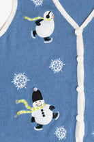 Vintage Holiday Editions Snowmen Ugly Christmas Sweater Vest (2000s)