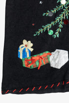 Vintage Christmas Tree With Presents Ugly Christmas Sweater Vest (2000s)