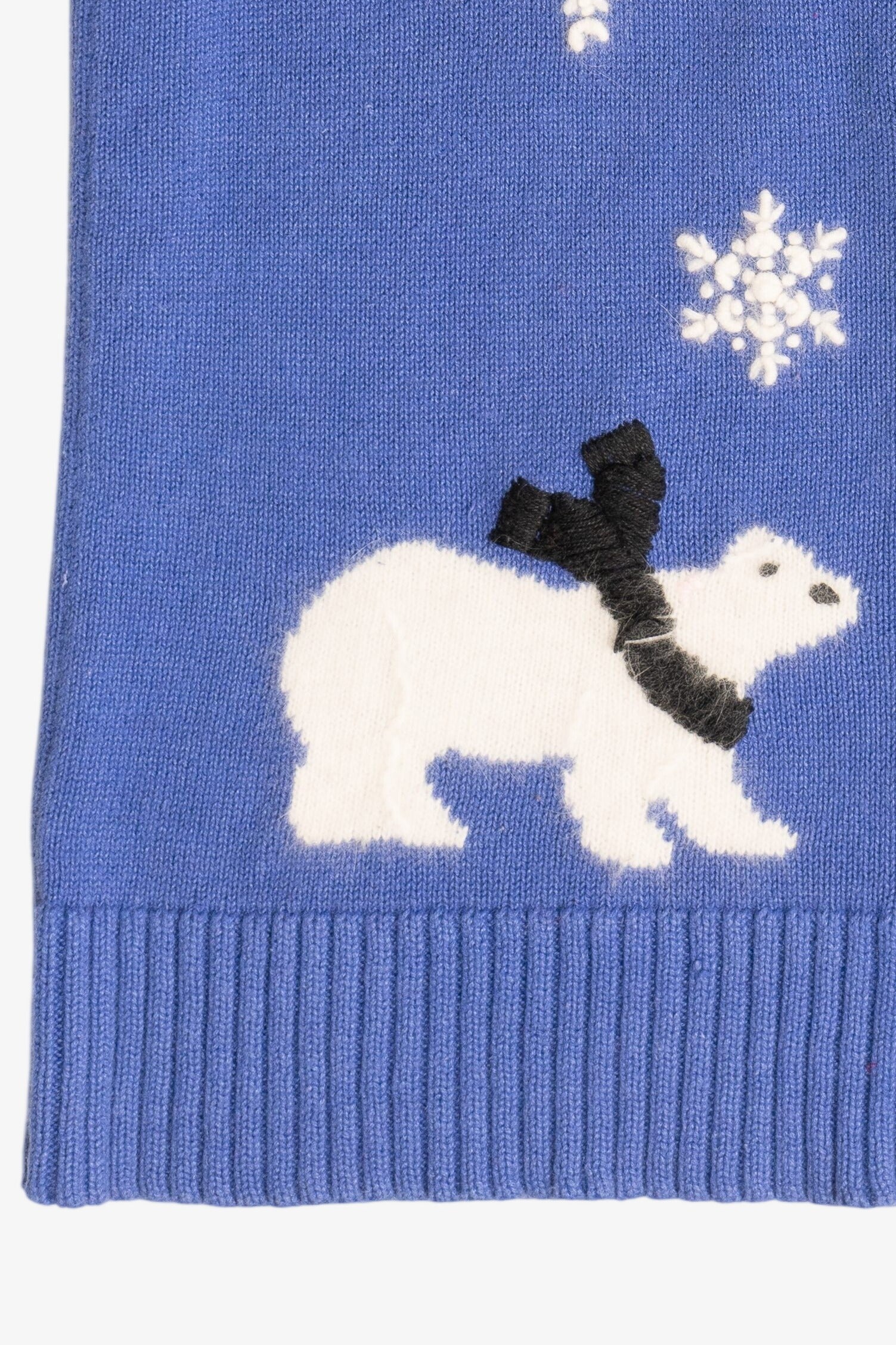 Vintage Polar Bears Quacker Factory Ugly Christmas Sweater Vest (2000s)