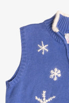 Vintage Polar Bears Quacker Factory Ugly Christmas Sweater Vest (2000s)