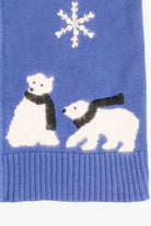Vintage Polar Bears Quacker Factory Ugly Christmas Sweater Vest (2000s)