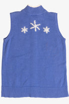 Vintage Polar Bears Quacker Factory Ugly Christmas Sweater Vest (2000s)