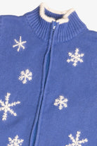 Vintage Polar Bears Quacker Factory Ugly Christmas Sweater Vest (2000s)