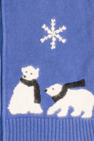 Vintage Polar Bears Quacker Factory Ugly Christmas Sweater Vest (2000s)