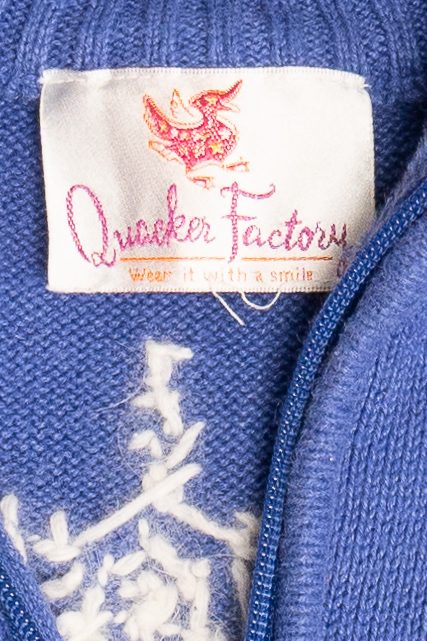 Vintage Polar Bears Quacker Factory Ugly Christmas Sweater Vest (2000s)