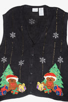 Bears Vintage Ugly Christmas Vest (1990s)