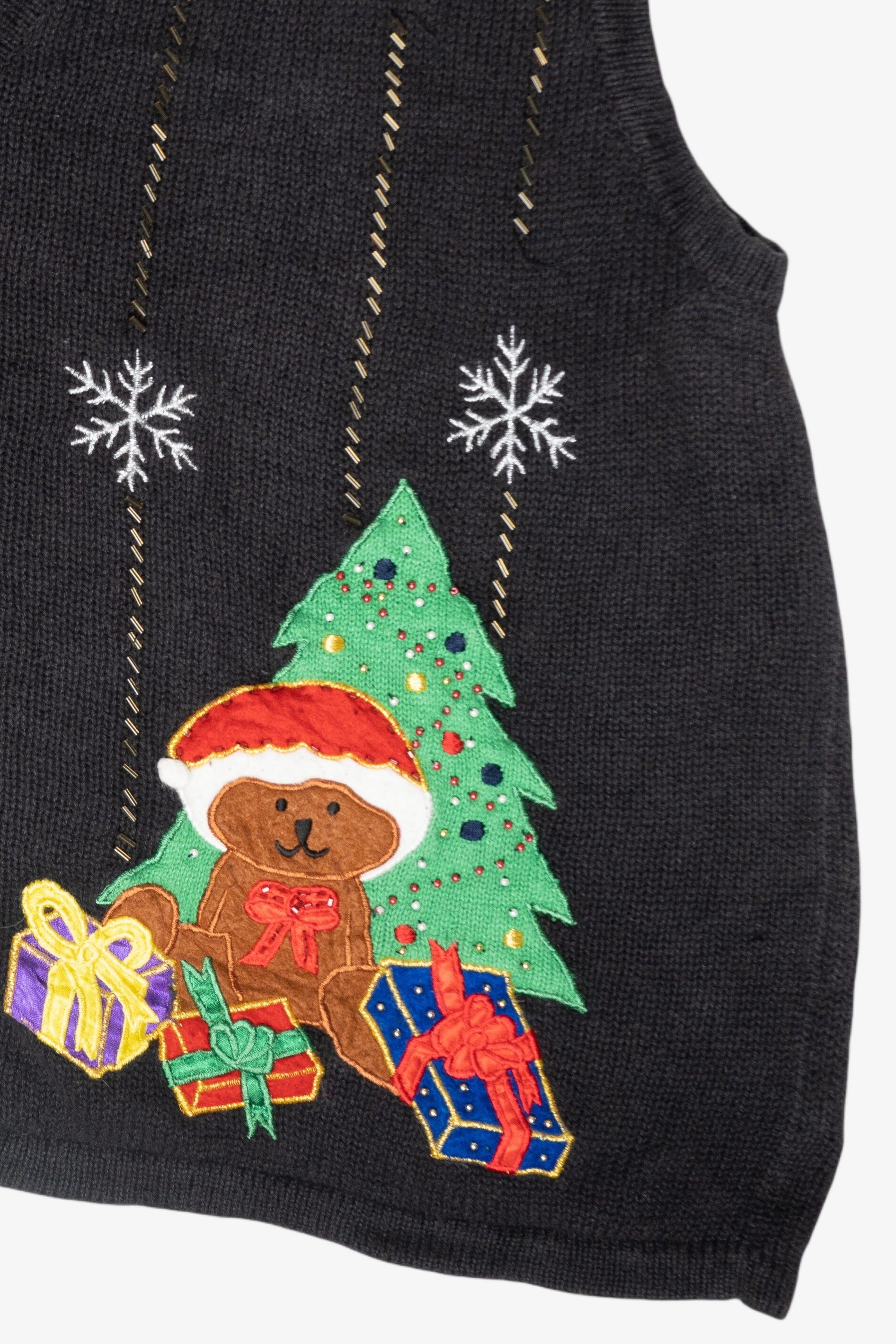 Bears Vintage Ugly Christmas Vest (1990s)