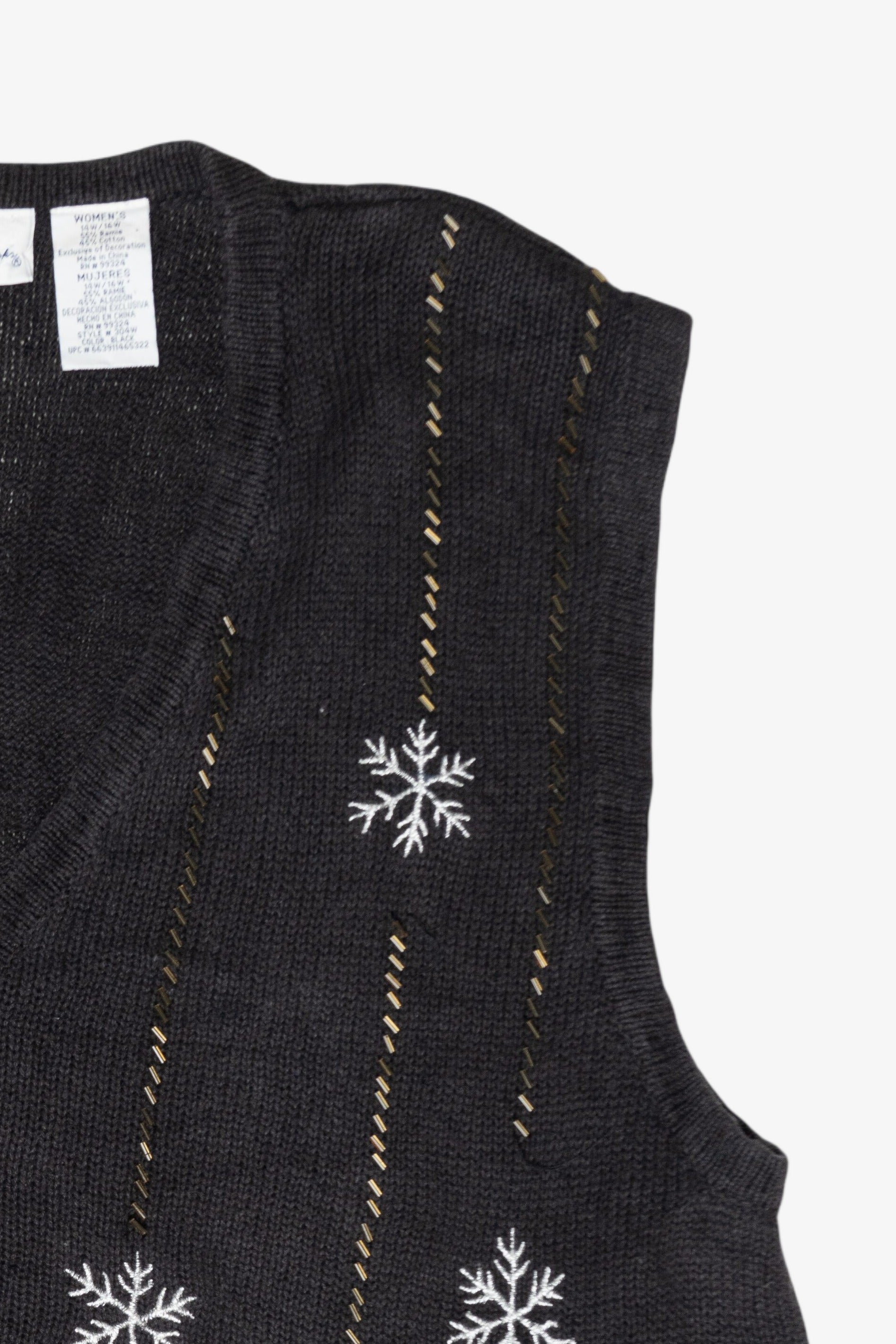 Bears Vintage Ugly Christmas Vest (1990s)