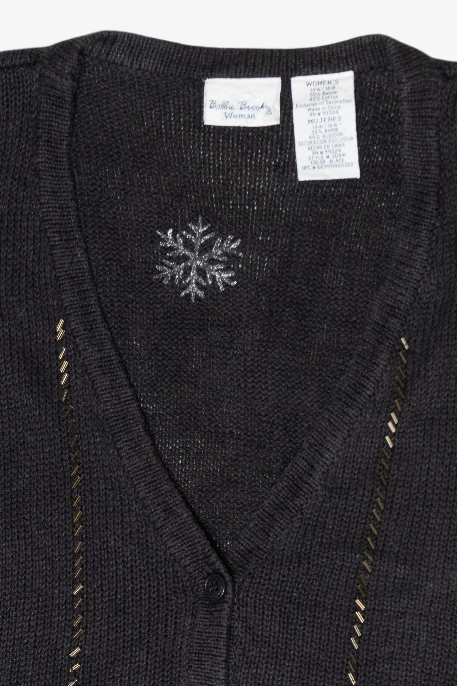 Bears Vintage Ugly Christmas Vest (1990s)