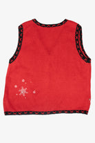 Snowmen Friends Vintage Ugly Christmas Vest (1990s)