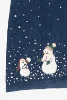 Snowy Night Vintage Ugly Christmas Vest (2000s)