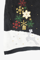 Snowflake Trees Vintage Ugly Christmas Vest (2000s)