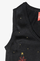 Snowflake Trees Vintage Ugly Christmas Vest (2000s)