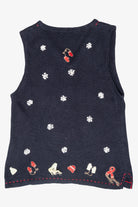 Mittens & Scarves Vintage Ugly Christmas Sweater Vest (2000s)