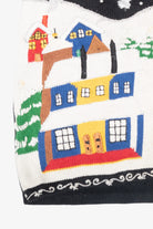 Sleigh Ride Vintage Ugly Christmas Sweater Vest (2000s)