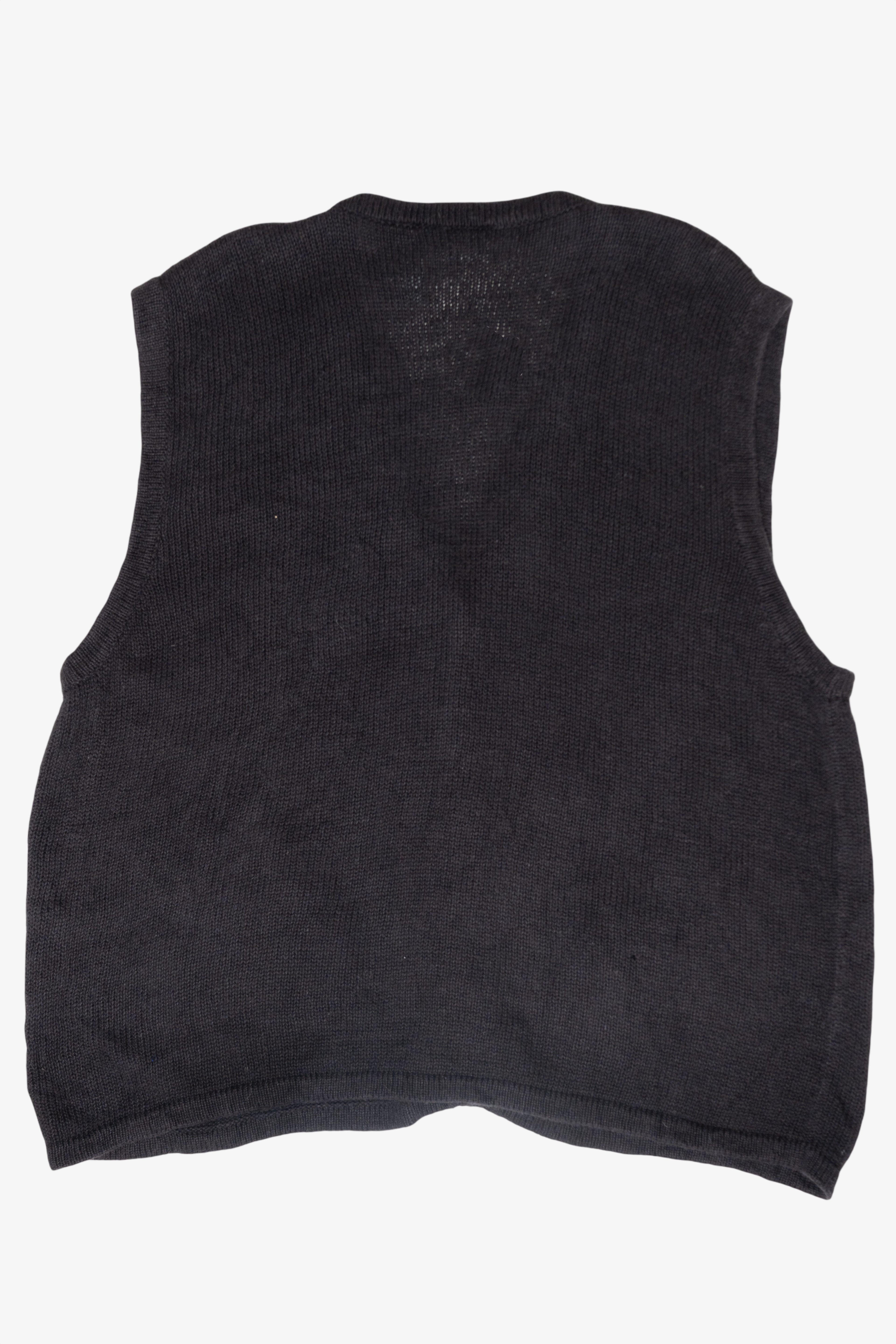 Sleigh Ride Vintage Ugly Christmas Sweater Vest (2000s)