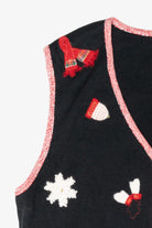 Hats & Scarves Vintage Ugly Christmas Sweater Vest (2000s)