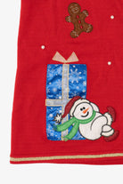 Vintage Red Ugly Christmas Vest (2000s)