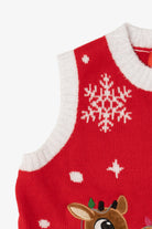 Red Rudolph The Red Nose Reindeer Ugly Christmas Vest (2010s)