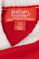 Red Rudolph The Red Nose Reindeer Ugly Christmas Vest (2010s)