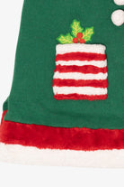 Green Holiday Time Open Ugly Christmas Vest (2010s)