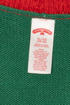 Green Holiday Time Open Ugly Christmas Vest (2010s)