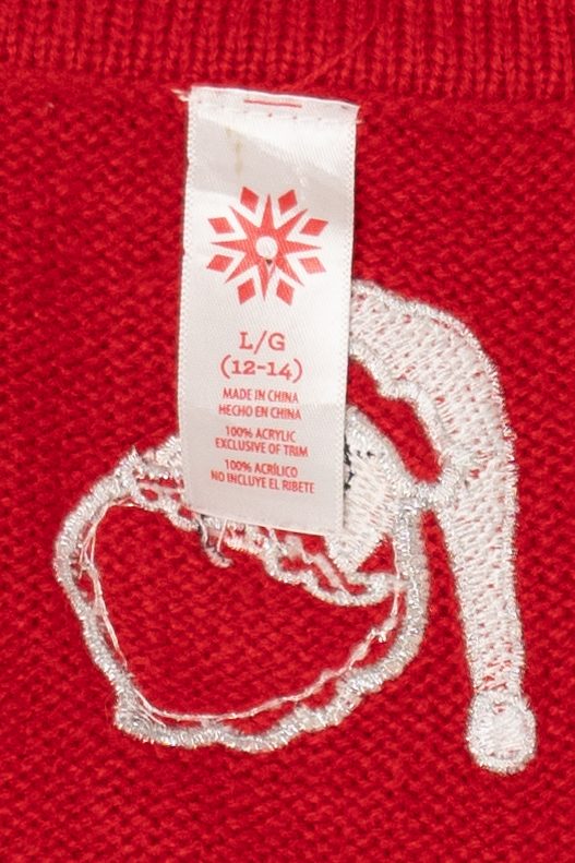 Vintage Red Santa Ugly Christmas Vest (2000s)