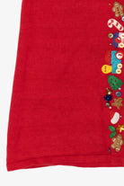 Vintage Red Designers Originals Studio Ugly Christmas Vest (2000s)