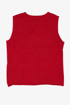 Vintage Red Designers Originals Studio Ugly Christmas Vest (2000s)