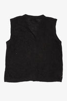 Vintage Black Tiara Ugly Christmas Vest (1990s)