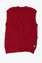 Vintage Red P'Galli Ugly Christmas Vest (1990s)