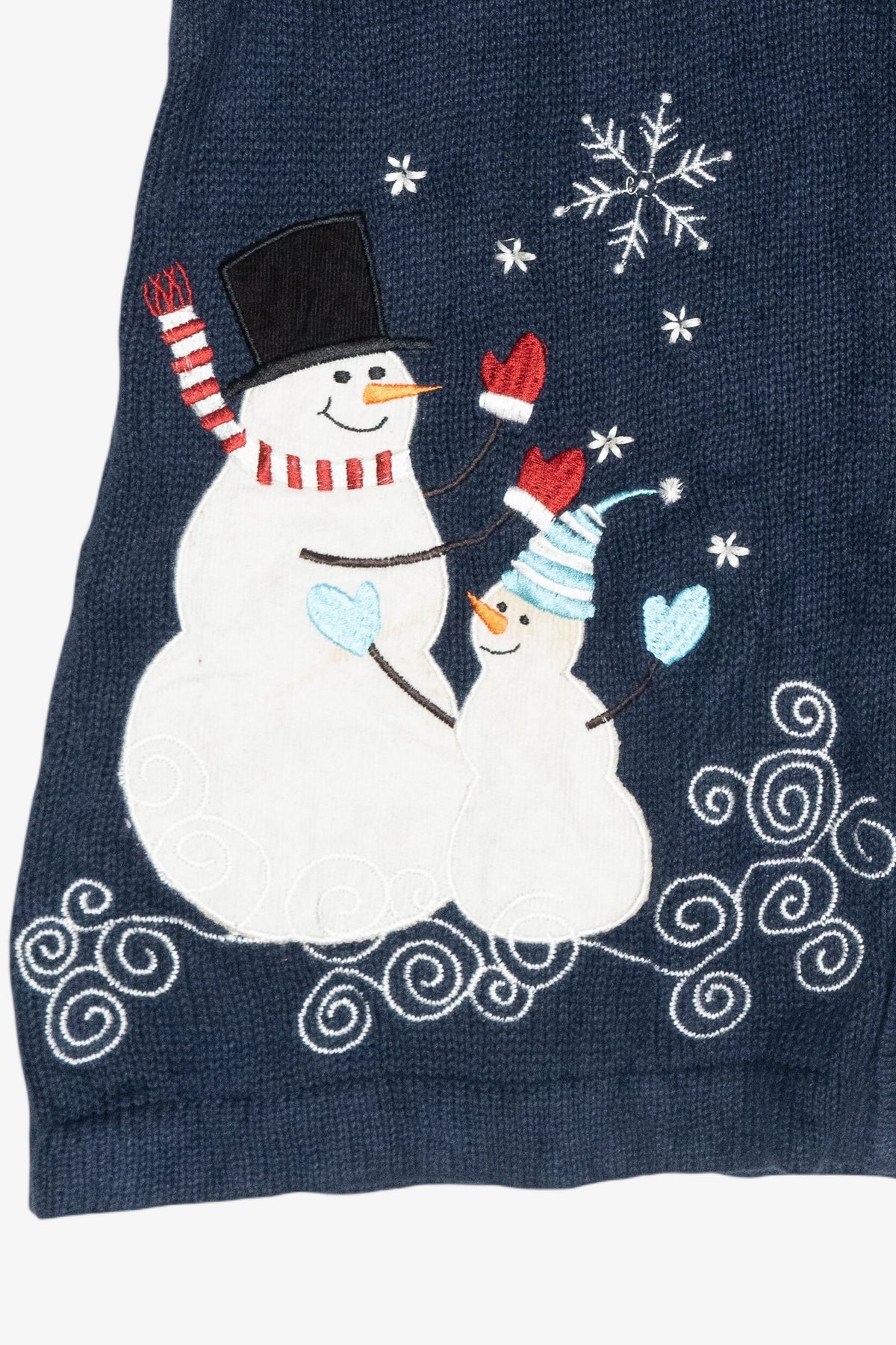 Chilly Snowman Vintage Halloween Sweater Vest (2010s)