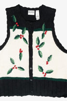 Holly Vintage Ugly Christmas Sweater Vest (2000s)