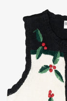 Holly Vintage Ugly Christmas Sweater Vest (2000s)
