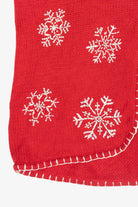 Snowflakes Vintage Ugly Christmas Sweater Vest (2000s)